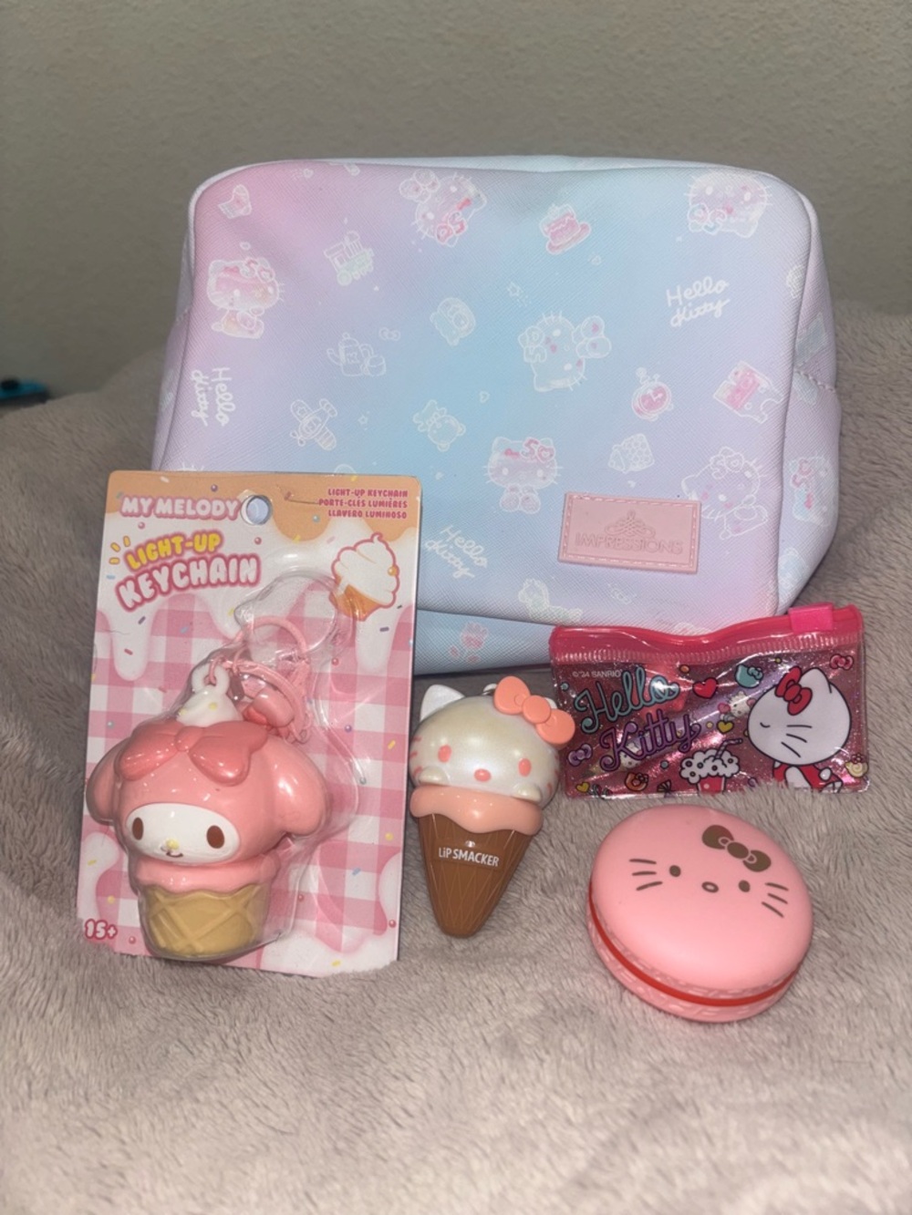 💕 Sanrio Hello Kitty 50TH Anniversary Makeup & Accessory Bundle 💕